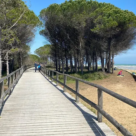 Bright Flat With Spacious Terrace Near The Sea * Bibione